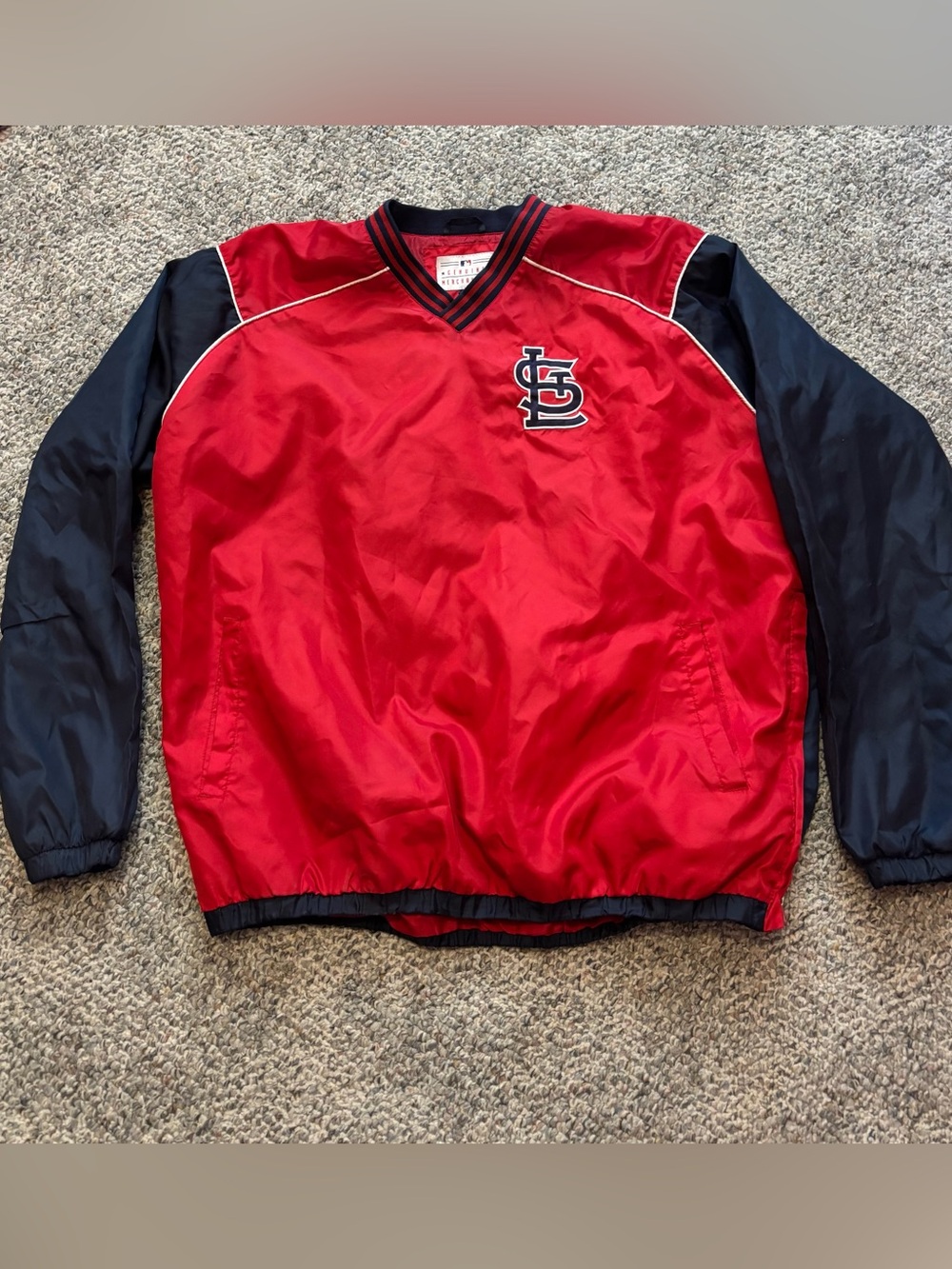 MLB St. Louis Cardinals baseball pullover